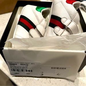 Gucci Baby Shoes Size 18